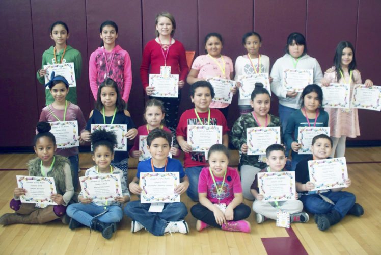 Dunkirk School 3 January Students of the Month